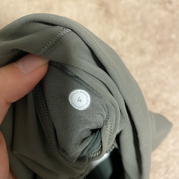 Lululemon Grey Sage Wunder Train 25” - Picture 3 of 3